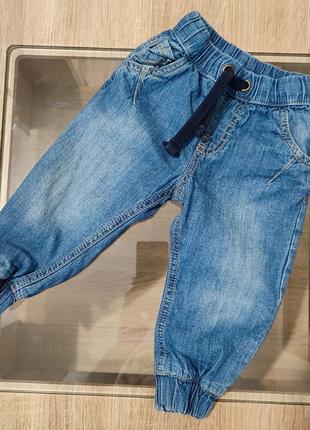 F&f штаны на резинке 9-12 месяцев