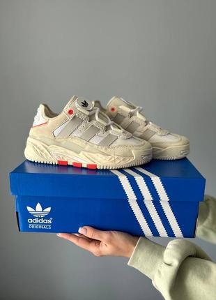 Жіночі кросівки adidas niteball beige1 фото