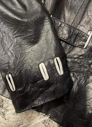 Шкіряна куртка жакет  з тонкої шкіри ozan4 фото