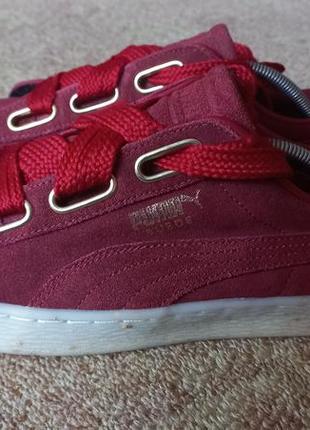 Кроссовки puma suede р.40.5. оригинал5 фото