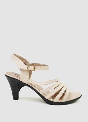 Боссоножки женские, цвет светло-бежевый, размеры 36, 38, 39, 41 fa_009612