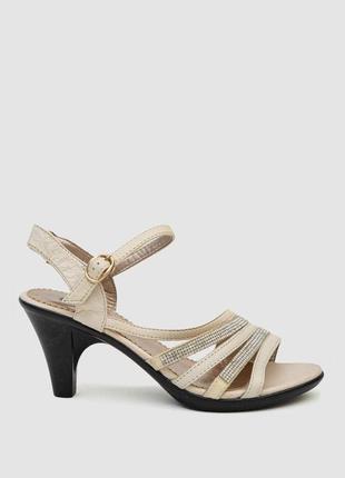 Боссоножки женские, цвет светло-бежевый, размер 36 fa_009610