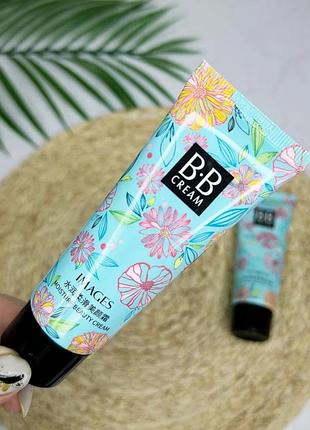 Корейская косметика тональный bb бб крем с экстрактом белых цветов