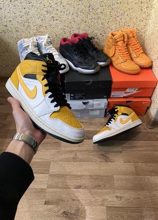 Кросівки nike air jordan 1 mid | кроссовки найк аир джордан оригінал1 фото