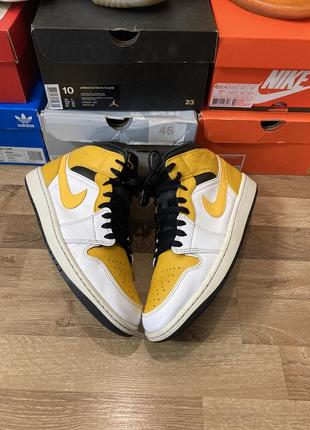 Кросівки nike air jordan 1 mid | кроссовки найк аир джордан оригінал3 фото