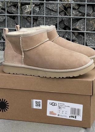 Ugg ultra mini beige sand 36