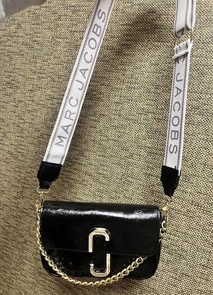 Сумка кроссбоди с цепочкой марк джейкобз marc jacobs