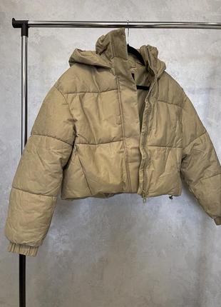 Куртка пуховик zara s