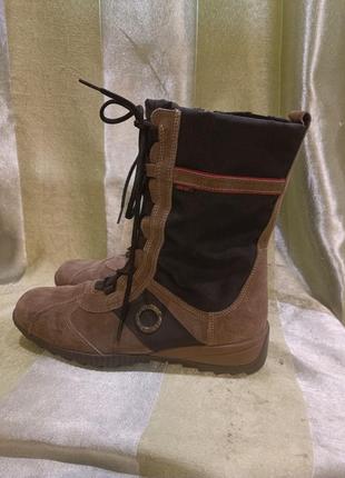 Кожаные сапожки superfit