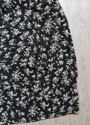 Летняя юбка, юбочка короткая marks & spencer3 фото