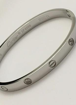 Гіпоалергенний позолочений браслет лав з медичної сталі (stainless steel)