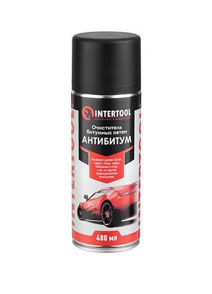 Очищувач бітумних плям, аерозоль 400 мл intertool fs-6940