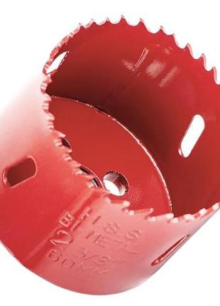 Свердел корончатий біметалічний 60 мм intertool sd-5660