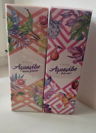 Avon aquavibe laugh more dance forever love now