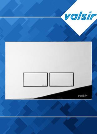 Valsir p3 клавиша механическая 215×145 abs пластик хром глянцевый совместима с tropea s, winner s, cubik s