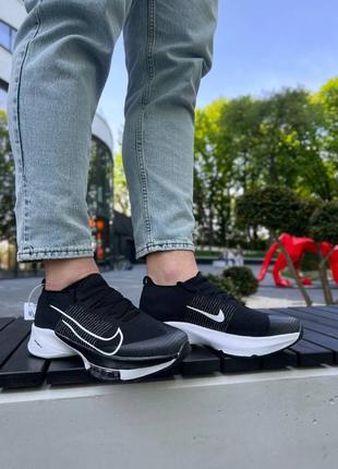 Мужские кроссовки nike zoom tempo black/white3 фото