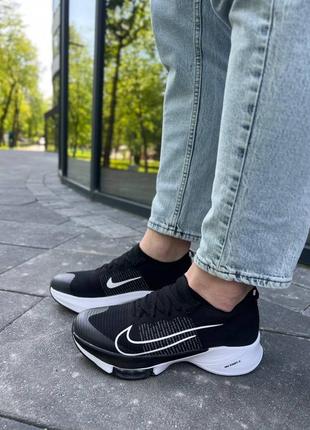 Мужские кроссовки nike zoom tempo black/white9 фото