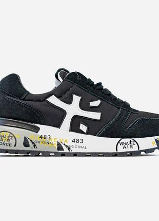 Premiata mick black white