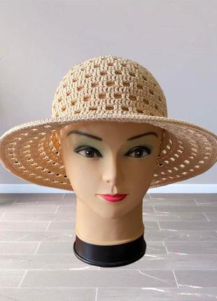 Літній капелюшок, ручна работа2 фото