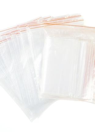 Пакеты с замком zip-lock 80*120mm (100шт) пакеты с зип замком