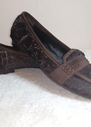 Туфлі лофери жіночі шкіряні брендові agl attilio giusti leombruni.2 фото