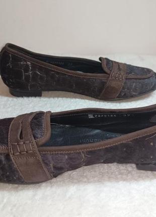 Туфлі лофери жіночі шкіряні брендові agl attilio giusti leombruni.4 фото