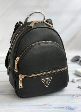 Рюкзак жіночий guess оригінал manhattan small backpack гесс чорний