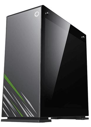 Корпус атх gamemax vega pro gy с блоком питания с rgb подсветкой черный