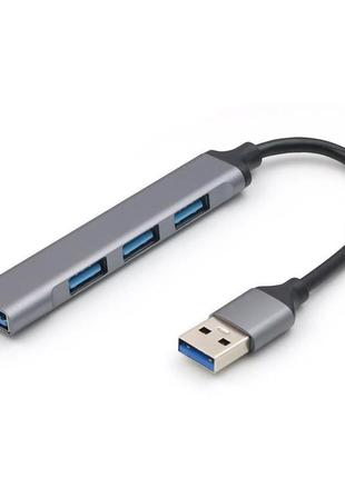 Хаб (концентратор) byl-2013u usb на 4 usb 3.0 silver (dc6919)