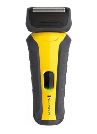Электробритва remington virtually indestructible foil shaver до 60 мин работы черно-желтый (pf7855)