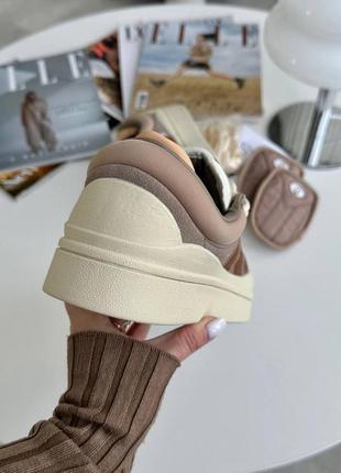 Кросівки adidas campus x bad bunny brown beige4 фото