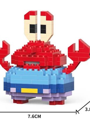 Конструктор bricks містер крабс, лего містер крабс