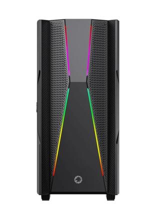 Корпус для пк / корпус для компьютера gamemax typhoon coc без блока питания middle/midi tower черный