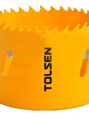 Биметаллическая коронка tolsen tools 79 мм