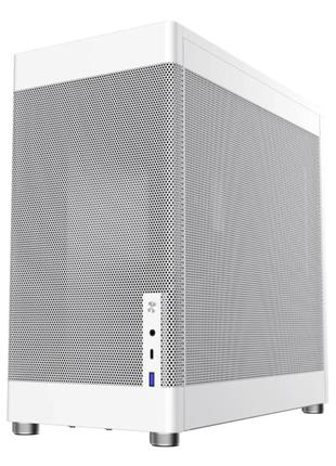 Корпус для пк / корпус комп'ютерний gamemax meshbox pro wt без блоку живлення miditower білий