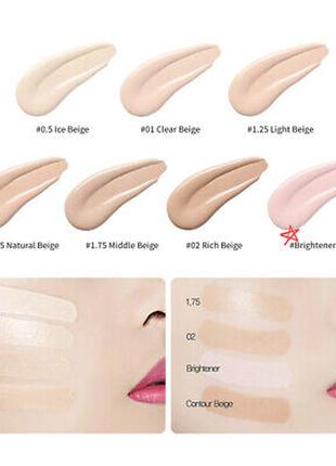 The saem cover perfection tip concealer рідкий консилер для стійкого покриття3 фото