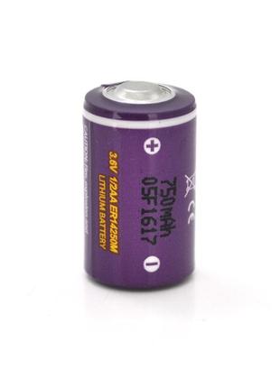 Батарейка літієва pkcell er14250m, 3.6v 750mah, oem