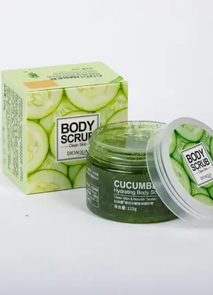 Скраб для тіла bioaqua cucumber hydrating body scrub 120 мл