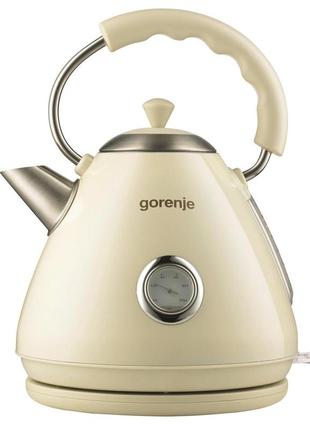 Электрочайник дисковый gorenje k17cli classico 1,7л