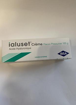 Ialuset 100 г, іаласет крем гіалуронова кислота, франція