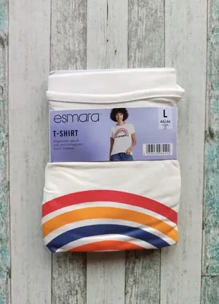 Футболка женская esmara размер l радуга
