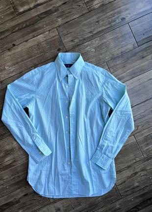 Оверсайз рубашка в полоску