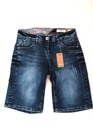 Cecil  denim джинсовые шорты /10056/