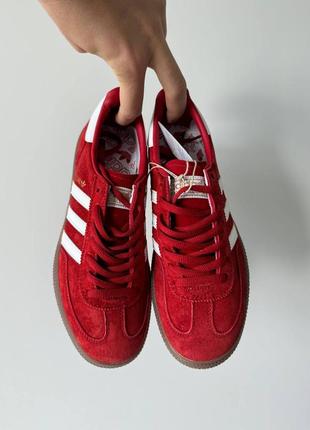 Жіночі кросівки spezial handball red10 фото