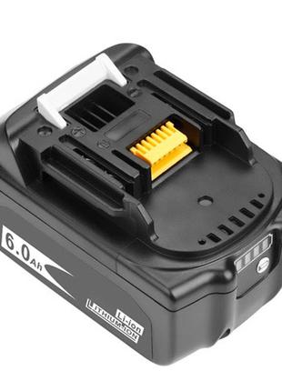 Акумулятор для шуруповертів дрилів bl1860b 6000мач 18в li-ion makita