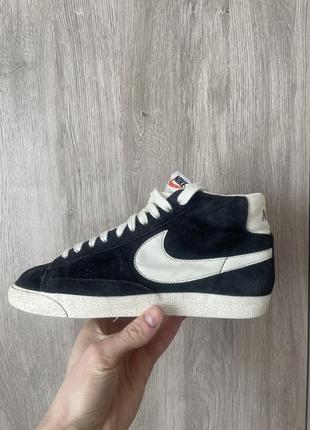 Кросівки nike blazer mid vintage замш2 фото