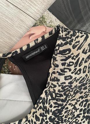 Блуза леопардова принт 3