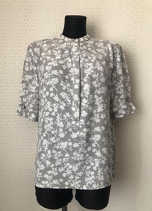 Элегантная блуза от аристократического бренда hobbs, 100% вискоза, размер 38 eur