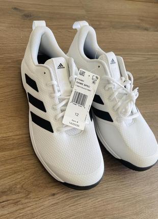 Нові білі оригінальні кросівки adidas сіточка game spec7 фото