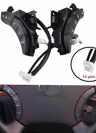 Кнопки управления на руль toyota hilux vigo corolla camry highlander innova бежевый